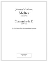 Concertino in D major, MWV 8.12 P.O.D. cover